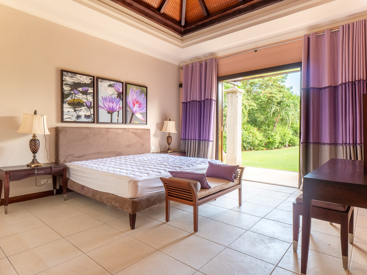 Vue panoramique sur le golf de Tamarina depuis une villa Ohana Heritage Group