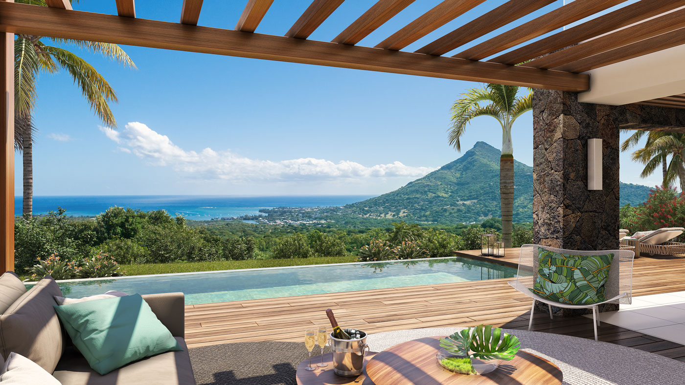 Villa haut de gamme avec vue panoramique sur l’océan à l’île Maurice – propriété exclusive Ohana Heritage Group