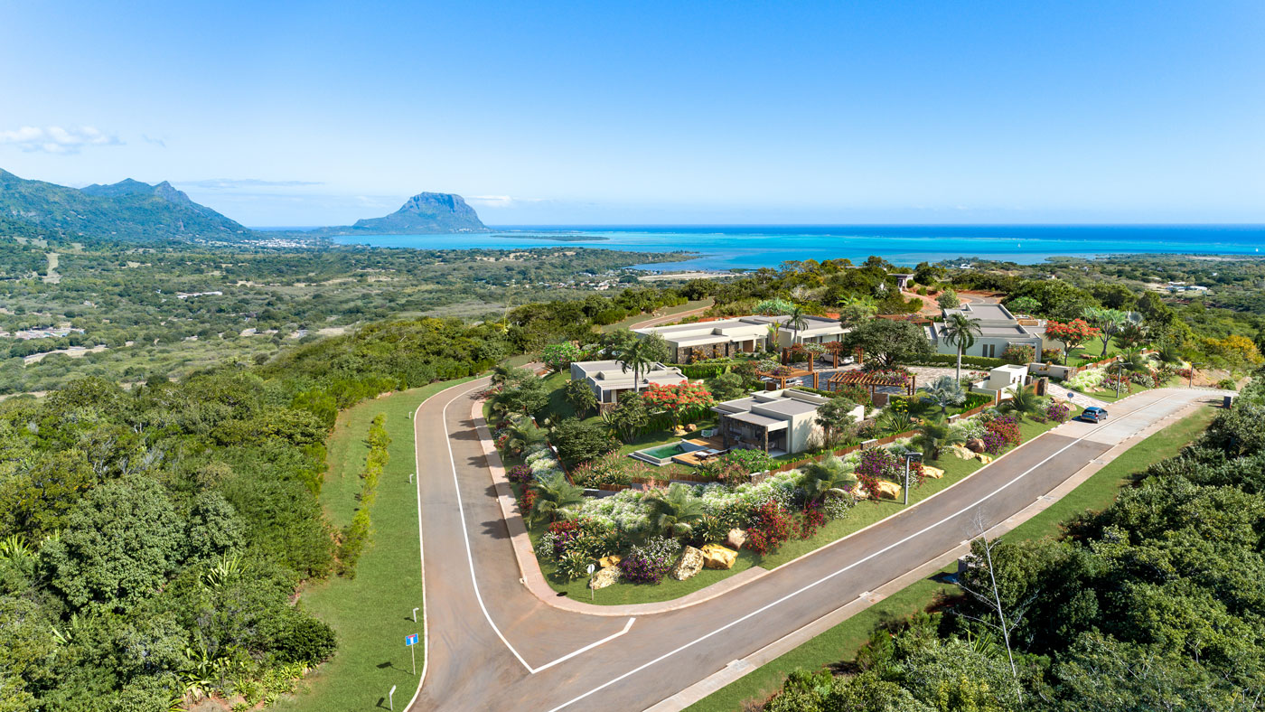 Villa de luxe à vendre à l’île Maurice avec vue sur l’océan et le coucher de soleil – sélection Ohana Heritage Group