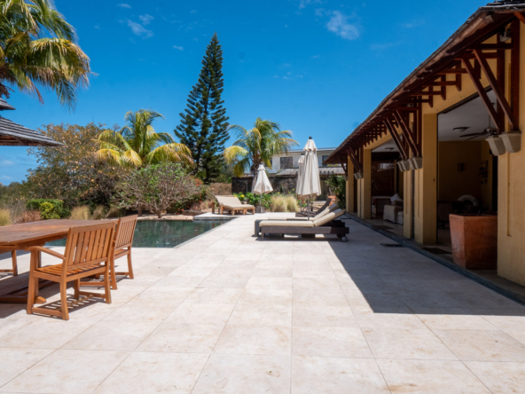 Villa de luxe à vendre au cœur du domaine de golf Tamarina Île Maurice
