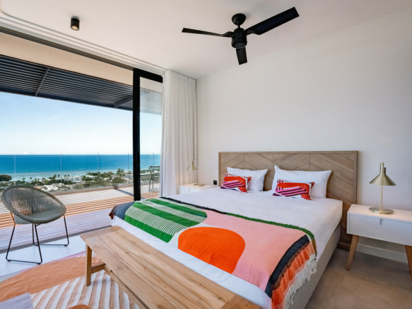 Suite avec vue mer dans un penthouse exclusif à vendre à l’île Maurice