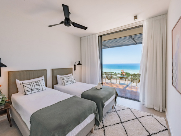 Suite avec vue mer dans un penthouse exclusif à vendre à l’île Maurice